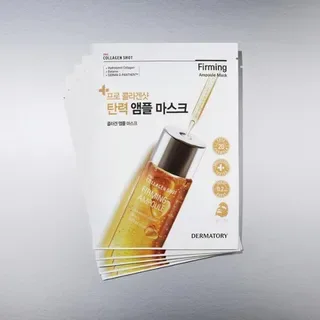DERMATORY - Pro Ampoule Mask Bundle Set - 4 Types Collagen Shot Firming