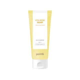 dot solution - point& Vita Rose Whip Cleansing Foam 200ml