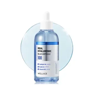 WELLAGE - Sérum Real Hyaluronic Blue 100 Ampoule