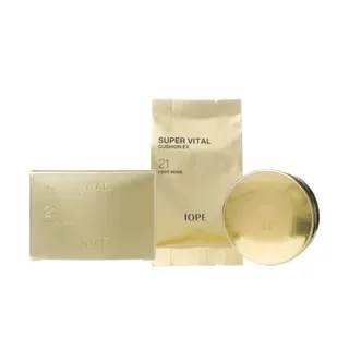 IOPE - Super Vital Cushion EX Set - 2 Colors 2024 Version - #21 Light Beige