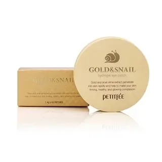 PETITFEE - Parche de hidrogel para el contorno de ojos de oro y caracol Gold & Snail Hydrogel Eye Patch 60 uds.