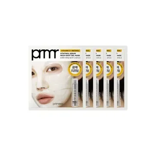 primera - Set de Mascarilla Facial Vitatinol Serum Mega-Shot Gel Mask Set