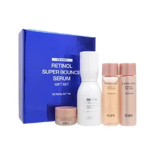 IOPE - Retinol Super Bounce Serum Jumbo Gift Set 4 pcs