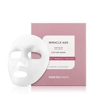 THANK YOU FARMER - Mascarilla Miracle Age Repair Cotton Mask 5 uds.