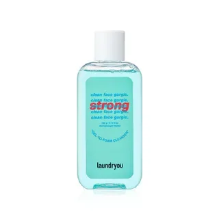 laundryou - Clean Face Gargle Gel-To-Foam Cleanser Strong 160g