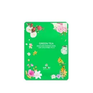 eyeNlip - Moisture Essence Mask Set - 10 Types Green Tea
