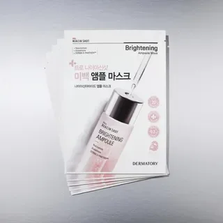 DERMATORY - Pro Ampoule Mask Bundle Set - 4 Types Niacin Shot Brightening