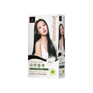 jenny house - Premium Hair Color Set - 12 Colors 2024 Version - #1N Black