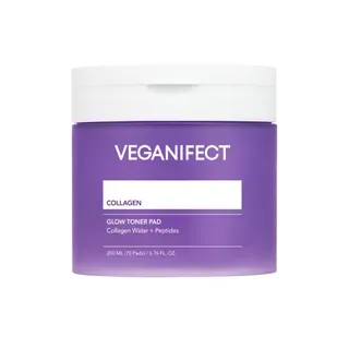 Verafect - Veganifect Collagen Glow Toner Pad 70 pads