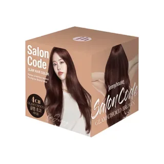 jenny house - Salon Code Glam Hair Color Set - 6 Colors #4CB Glam Choco